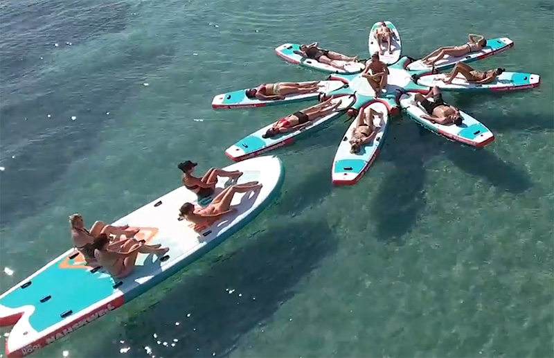 paddle yoga