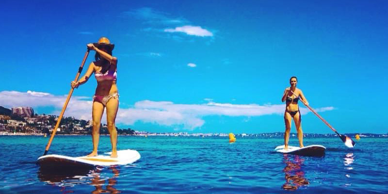 stand-up-paddle en groupe